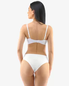 GINA dámské kalhotky bokové - brazilky, šité, jednobarevné Disco Solid 16158P