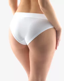 GINA dámské kalhotky bokové, širší bok, šité, jednobarevné Disco Bamboo 1 16163P