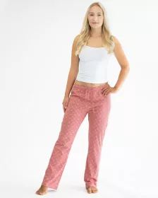 GINA dámské kalhoty dlouhé pyžamové dámské, šité, bokové, s potiskem Pyžama 2024 19165P GINA dámské kalhoty dlouhé pyžamové dámské, šité, bokové, s potiskem Pyžama 2024 19165P