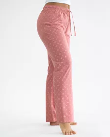 GINA dámské kalhoty dlouhé pyžamové dámské, šité, bokové, s potiskem Pyžama 2024 19165P GINA dámské kalhoty dlouhé pyžamové dámské, šité, bokové, s potiskem Pyžama 2024 19165P