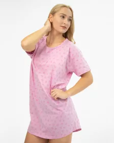 GINA dámské maxitriko dámské krátký rukáv, šité, s potiskem 19138P GINA dámské maxitriko dámské krátký rukáv, šité, s potiskem 19138P