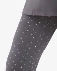 GINA dámské pyžamo 3/4 dámské, 3/4 kalhoty, šité, s potiskem Pyžama 2019 19078P