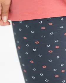 GINA dámské pyžamo 3/4 dámské, 3/4 kalhoty, šité, s potiskem Pyžama 2024 19154P