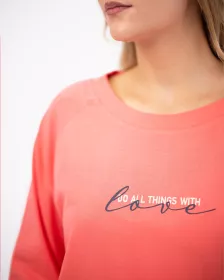 GINA dámské pyžamo dlouhé dámské, šité, s potiskem, jednobarevné Pyžama 2022 19145P