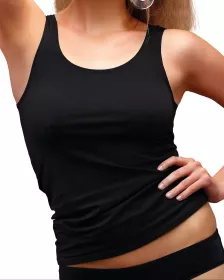 GINA dámské tílko, širší ramínka, šité, jednobarevné Charmed II 18041P GINA dámské tílko, širší ramínka, šité, jednobarevné Charmed II 18041P