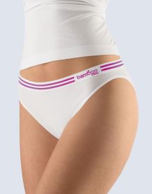 GINA dámské kalhotky klasické s úzkým bokem, úzký bok, bezešvé Bamboo Cotton 00025P