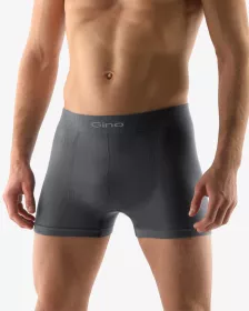 GINA pánské boxerky s delší nohavičkou, delší nohavička, bezešvé, jednobarevné MicroBavlna 54000P GINA pánské boxerky s delší nohavičkou, delší nohavička, bezešvé, jednobarevné MicroBavlna 54000P
