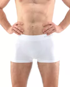 GINA pánské boxerky s kratší nohavičkou, kratší nohavička, bezešvé, jednobarevné Eco Bamboo 53005P EcoBamboo