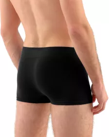 GINA pánské boxerky s kratší nohavičkou, kratší nohavička, bezešvé, jednobarevné Eco Bamboo 53005P EcoBamboo