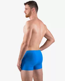 GINA pánské boxerky s kratší nohavičkou, kratší nohavička, šité, jednobarevné 73064P