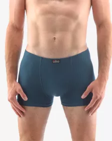 GINA pánské boxerky s kratší nohavičkou, kratší nohavička, šité, jednobarevné 73064P