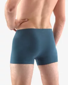 GINA pánské boxerky s kratší nohavičkou, kratší nohavička, šité, jednobarevné 73064P