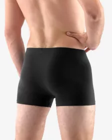 GINA pánské boxerky s kratší nohavičkou, kratší nohavička, šité, jednobarevné 73064P