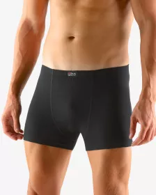 GINA pánské boxerky s kratší nohavičkou, kratší nohavička, šité, jednobarevné 73068P
