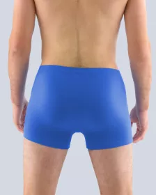 GINA pánské boxerky s kratší nohavičkou, kratší nohavička, šité, s potiskem 73111P