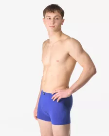 GINA pánské boxerky s kratší nohavičkou, kratší nohavička, šité, jednobarevné Eco Bamboo 73125P EcoBamboo