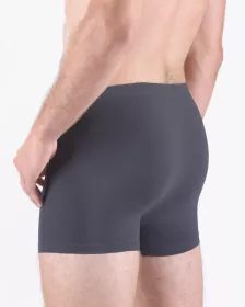 GINA pánské boxerky s kratší nohavičkou, kratší nohavička, šité, jednobarevné Eco Bamboo 73125P EcoBamboo