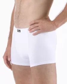 GINA pánské boxerky s kratší nohavičkou, kratší nohavička, šité, jednobarevné Eco Bamboo 73125P EcoBamboo