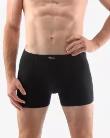 GINA pánské boxerky s kratší nohavičkou, kratší nohavička, šité, jednobarevné Eco Bamboo 73125P EcoBamboo