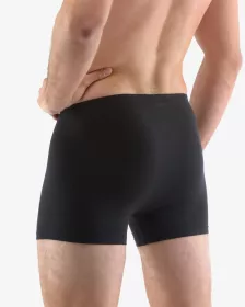 GINA pánské boxerky s kratší nohavičkou, kratší nohavička, šité, jednobarevné Eco Bamboo 73125P EcoBamboo