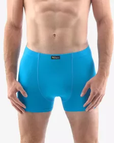 GINA pánské boxerky s kratší nohavičkou, kratší nohavička, šité, jednobarevné Eco Bamboo 73125P EcoBamboo