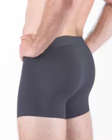 GINA pánské boxerky s kratší nohavičkou, kratší nohavička, šité, jednobarevné Eco Bamboo 73126P EcoBamboo