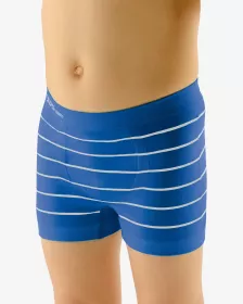 GINA dětské boxerky s kratší nohavičkou chlapecké, kratší nohavička, bezešvé Bamboo Cotton 25997P