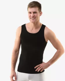 GINA pánské nátělník, širší ramínka, bezešvé, jednobarevné Bamboo PureLine 58005P GINA pánské nátělník, širší ramínka, bezešvé, jednobarevné Bamboo PureLine 58005P