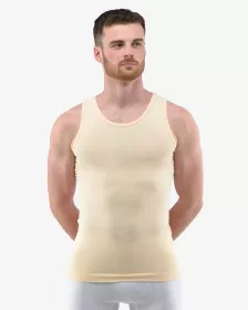 GINA pánské nátělník, širší ramínka, bezešvé, jednobarevné Bamboo PureLine 58005P GINA pánské nátělník, širší ramínka, bezešvé, jednobarevné Bamboo PureLine 58005P