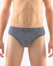 GINA dětské slipy chlapecké, širší bok, šité, s potiskem 61003P GINA dětské slipy chlapecké, širší bok, šité, s potiskem 61003P