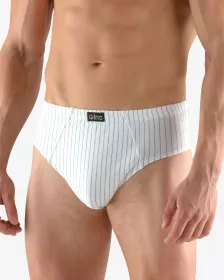 GINA pánské slipy se širším bokem, širší bok, šité 71093P GINA pánské slipy se širším bokem, širší bok, šité 71093P