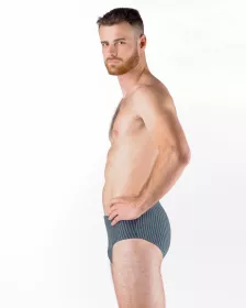 GINA pánské slipy se širším bokem, širší bok, šité 71124P GINA pánské slipy se širším bokem, širší bok, šité 71124P