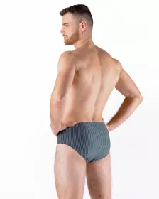 GINA pánské slipy se širším bokem, širší bok, šité 71124P GINA pánské slipy se širším bokem, širší bok, šité 71124P