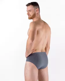 GINA pánské slipy se širším bokem, širší bok, šité 71124P GINA pánské slipy se širším bokem, širší bok, šité 71124P