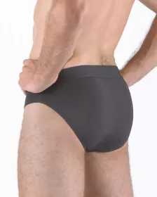 GINA pánské slipy se širším bokem, širší bok, šité, jednobarevné Eco Bamboo 71128P EcoBamboo GINA pánské slipy se širším bokem, širší bok, šité, jednobarevné Eco Bamboo 71128P EcoBamboo