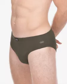 GINA pánské slipy se širším bokem, širší bok, šité, s potiskem 71137P GINA pánské slipy se širším bokem, širší bok, šité, s potiskem 71137P