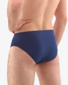 GINA pánské slipy se širším bokem, širší bok, bezešvé, jednobarevné Eco Bamboo 51004P EcoBamboo