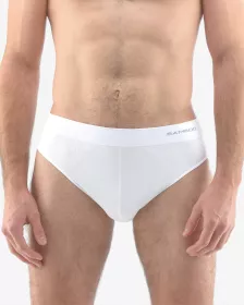 GINA pánské slipy se širším bokem, širší bok, bezešvé, jednobarevné Eco Bamboo 51004P EcoBamboo