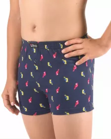 GINA dětské trenky volné chlapecké, šité, s potiskem 25016P GINA dětské trenky volné chlapecké, šité, s potiskem 25016P