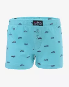GINA dětské trenky volné chlapecké, šité, s potiskem 25018P