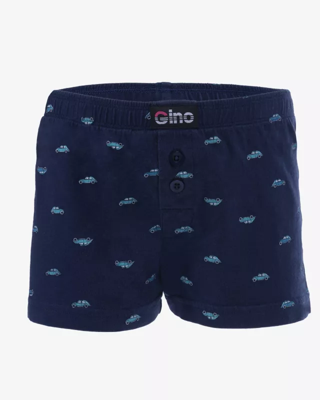 GINA dětské trenky volné chlapecké, šité, s potiskem 25018P