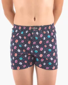 GINA dětské trenky volné chlapecké, šité, s potiskem 65015P