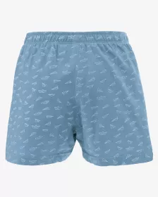 GINA dětské trenky volné chlapecké, šité, s potiskem 65016P - Černá/Petrolejová 152/158 GINA dětské trenky volné chlapecké, šité, s potiskem 65016P - Černá/Petrolejová 152/158