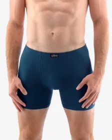 GINA pánské boxerky s delší nohavičkou, delší nohavička, šité, jednobarevné 74086P GINA pánské boxerky s delší nohavičkou, delší nohavička, šité, jednobarevné 74086P