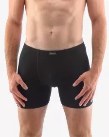 GINA pánské boxerky s delší nohavičkou, delší nohavička, šité, jednobarevné 74086P GINA pánské boxerky s delší nohavičkou, delší nohavička, šité, jednobarevné 74086P