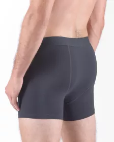 GINA pánské boxerky s delší nohavičkou, delší nohavička, šité, jednobarevné Eco Bamboo 74160P EcoBamboo