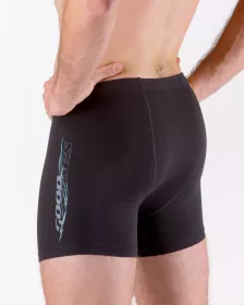 GINA pánské boxerky delší nohavička, šité, s potiskem 74165P