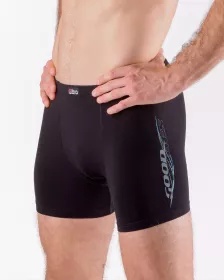 GINA pánské boxerky delší nohavička, šité, s potiskem 74165P