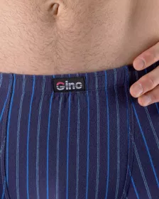 GINA pánské boxerky delší nohavička, šité 74167P