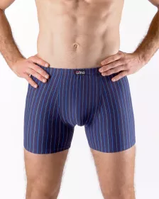 GINA pánské boxerky delší nohavička, šité 74167P